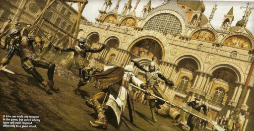 Assassin's Creed II - Сканы скриншотов из журнала Game Informer.