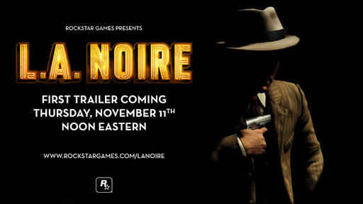 L.A.Noire - L.A. Noire покажет нам свою сущность в "первом" трейлере