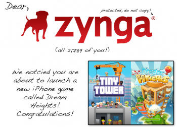 Zynga публично обвинена в краже идей