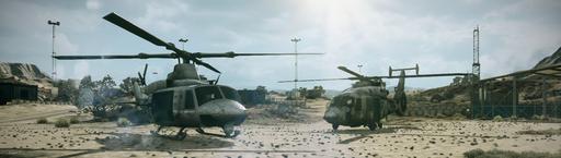 Battlefield 3 - "Винтокрылое такси". Разведывательные и транспортные вертолёты в сетевой игре.