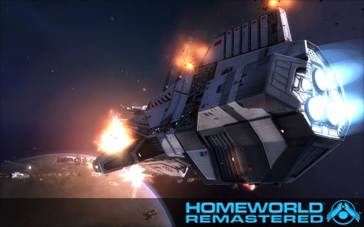 Homeworld Remastered Collection - Новость о выходе игры, и ещё миниатюра материнского корабля